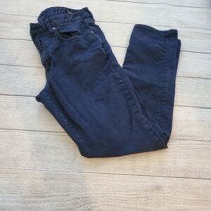 Bonobos dark wash straight leg jeans.  Size 34/32